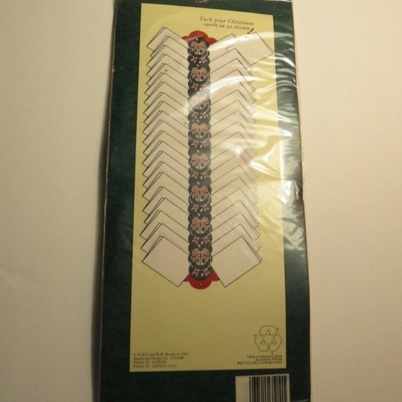 Victorian Christmas Card Holder from Bath England - Picture 4 of 8